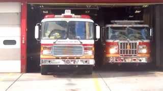 PFD Squrt 43 & Ladder 9 Responding