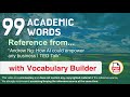 99 Academic Words Ref from 