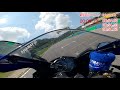 初心者の幸田サーキット【yzf r6】 2