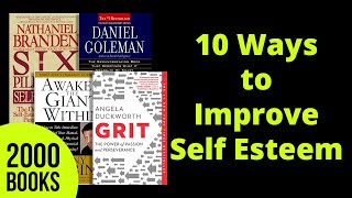 10 Ways to improve Self Esteem