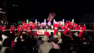 京都よさこい連 心粋　神戸よさこいまつり２０１５　前夜祭