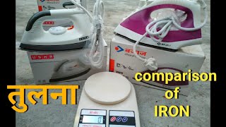 bajaj mx16 steam iron vs normal