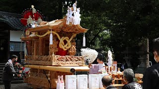 2022.7/10　木戸本郷　地車改修入魂式 神事