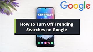 How To Turn Off Trending Searches On Google !