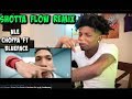 NLE CHOPPA FT BLUEFACE - SHOTTA FLOW REMIX REACTION