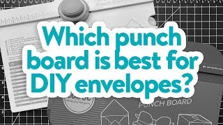 Envelope Punch Board vs. 1-2-3 Punch Board