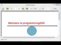 wxPython : Draw Line and Circle on print paper