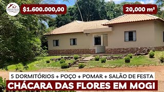 Chácara das Flores 20.000 m² R$ 1.6 mi em Mogi das Cruzes -SP