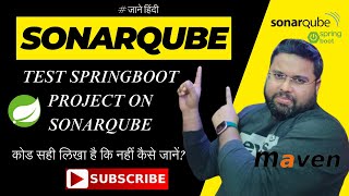 Spring Boot Project on Sonarqube | Java Source Code Analysis using SonarQube | JaCoCo Spring Boot