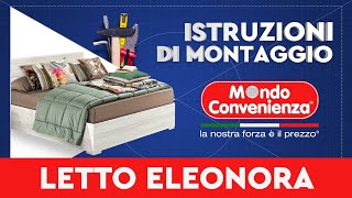 Istruzioni di montaggio: Letto contenitore ELEONORA | MONDO CONVENIENZA