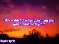 Tate mcRae You broke me first (lyric)