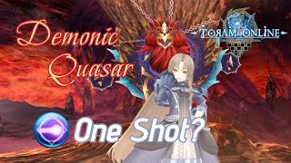 Staff Mage one shots Demonic Quasar | Toram Online