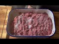 wildwurst selber machen aus rehwild howto jagen hunting wurst würstchen rehwild diy