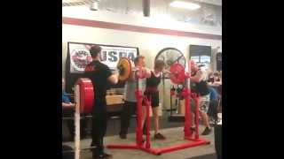 Squat 112.5 kg (248 lbs) @ 120.8 lb bodyweight, Female