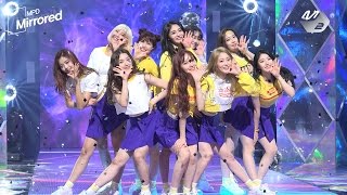 [Mirrored MPD직캠] 프리스틴 직캠 WEE WOO PRISTIN Fancam @엠카운트다운_170323