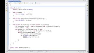 Strategy Pattern Example & Demo - Georgia Tech - Software Development Process