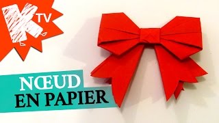 Noeud en Papier - Origami facile