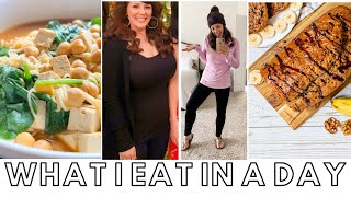 What I eat in a day / healthy vegan, plant based diet