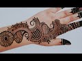 New stylish back hand mehndi design | Simplemehndi design | mehndi ka design |Mehndi Design|Mehndi