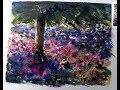 LooseWatercolours.com 'Flowers of the Forest' with Andrew Geeson