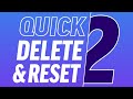 Quick Delete & Reset 2 for After Effects