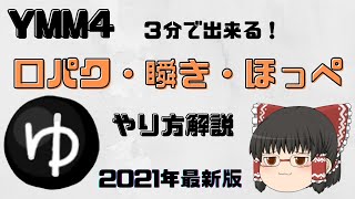 【2022最新版】ゆっくりムービーメーカー4 口パク・まばたき・ほっぺのやり方解説！ゆっくり実況の作り方