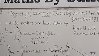 08 Live Trigonometry Ratios \u0026 Identities Maths By Suhag 2Sep