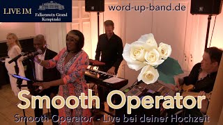 SMOOTH OPERATOR (Sade) 🌹 Janet Taylor \u0026 WORD UP BAND 💃 Hochzeitsband Frankfurt Wiesbaden Hessen