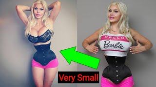 ⚡⚡ అతి చిన్న నడుము కలిగిన స్త్రీ |  world’s smallest waist ⚡⚡ #shorts