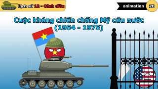 Lịch sử 12 - Bài 8 - Cuộc kháng chiến chống Mỹ cứu nước 1954 1975 - Cánh diều - vninfographic