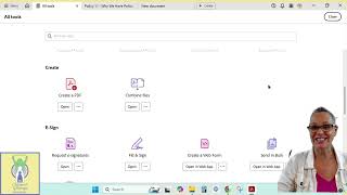 How to covert a document into a PDF and send for E signatures to 1 or multiple people