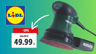 Lidl : Ponceuse excentrique Metabo à 49.99 € avec - 59 % de réduction !