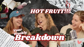 BRIANA BUCKMASTER: Hot fruit debate featuring apple and pumpkin pie! | Your Weekly Breakdown podcast