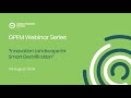 GPFM Webinar - Innovation Landscape for Smart Electrification