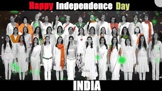Jana Gana Mana Song | National Anthem of India | Independence day of India | Bollywood Actresses