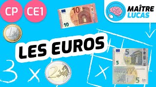 Reconnaître et manipuler les euros CP - CE1 - Cycle 2 - Maths