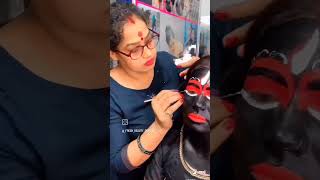 kali mata makeup tutorial viral🙏 video#trending #viralvideo #shortsfeed #youtubeshorts #shortsvideo