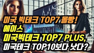 미국 빅테크 TOP7 몰빵! ACE 미국빅테크 TOP7 Plus, 미국테크 TOP10보다 낫다?