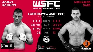 WSFC 3: Jonas Schmitt vs Mohamed Said - Full Fight