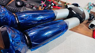 グレートマジンガー64号〜67号（164号〜167号）バラして強化した足を胴体につけて、腰部合体　アシェット