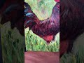 rooster painting artclass painting decoration art arttutorial oilpainting farmanimals rooster