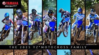 Introducing the New 2025 #Yamaha YZ Family