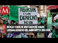 Mujeres de la 4T piden a legisladores despenalizar el aborto en todo el país