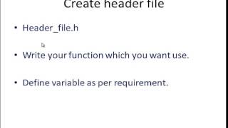 C Tutorial 33:Header file in C Program