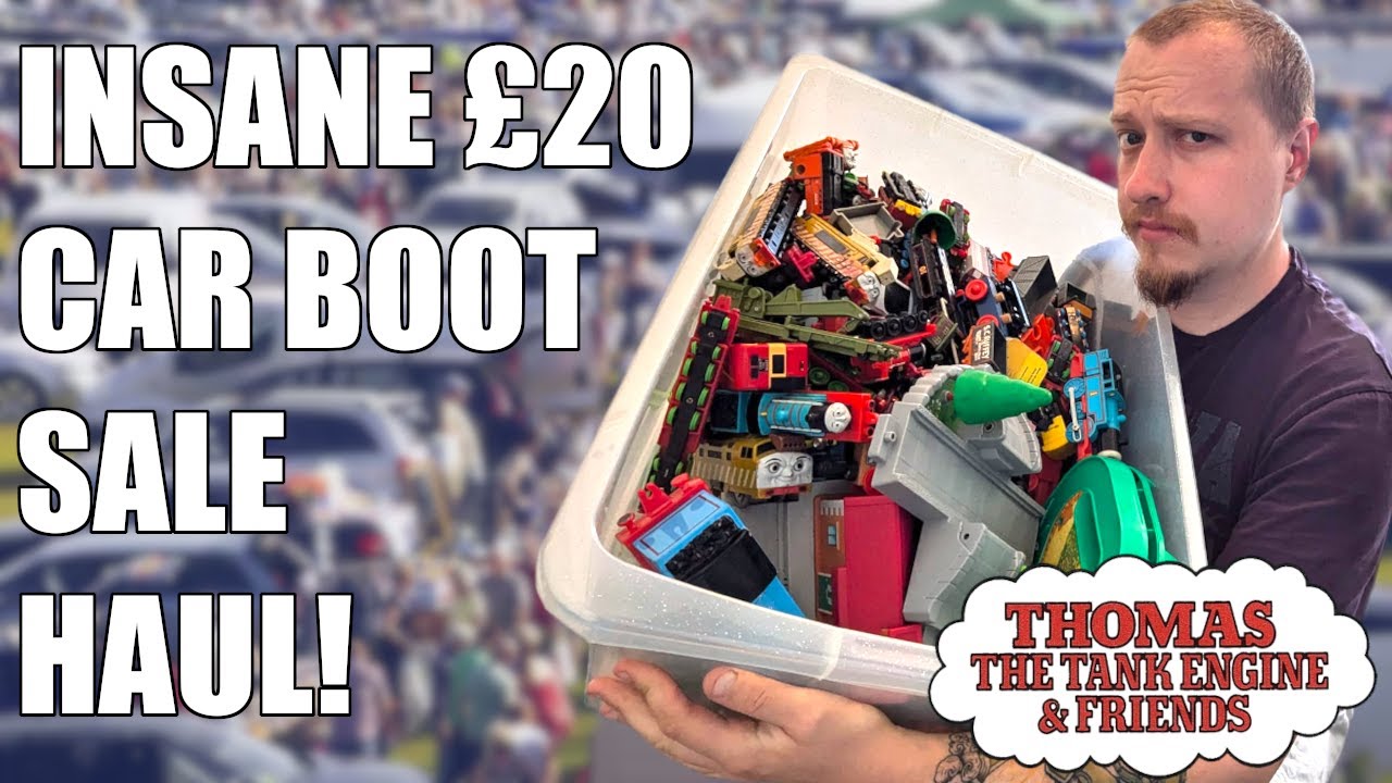 Insane Vintage Thomas Car Boot Sale Haul What S Inside Youtube
