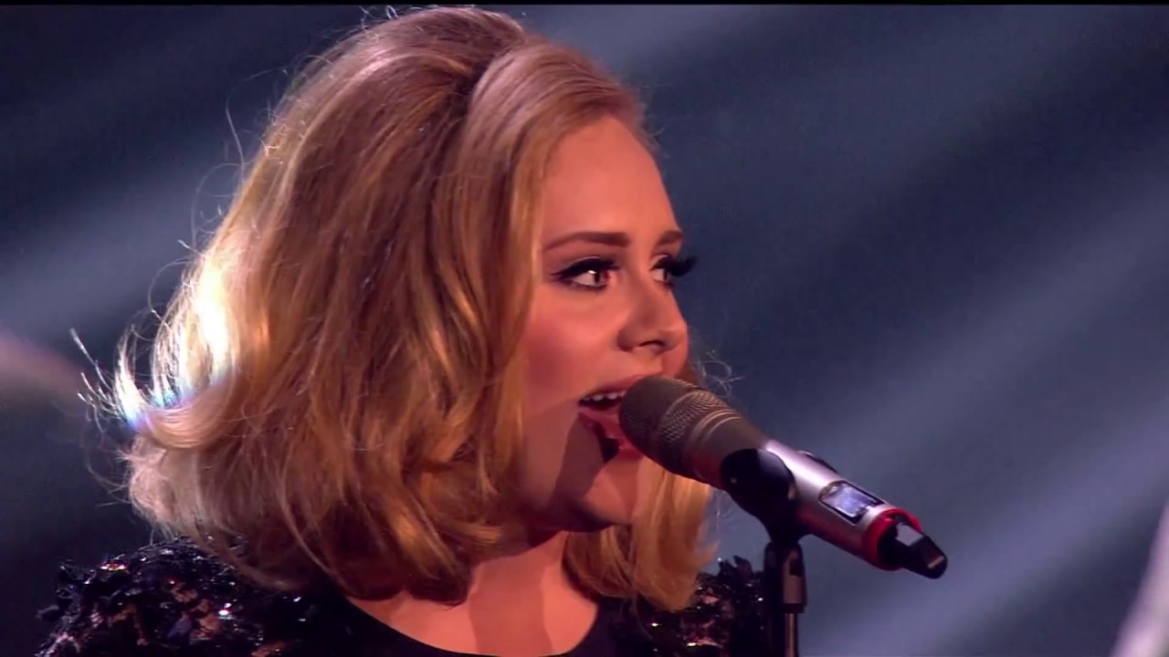 Adele Rolling In The Deep Live At The BRIT Awards 2012 - YouTube Music