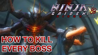 How to Kill all Bosses! - 【 NINJA GAIDEN SIGMA 2 】MASTERS COLLECTION