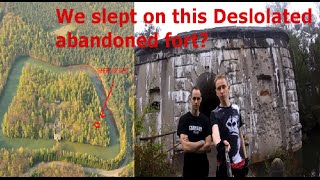 SLEEPING on a abandoned Island/Fort hidden from Humans since 1984