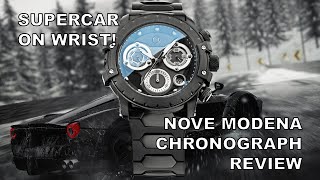 Supercar On Wrist! - NOVE Swiss Made Chronograph Review