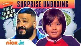 Ryan ToysReview's Unboxing Surprise w/ DJ Khaled | Ryan's Mystery Playdate | Nick Jr.